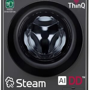 LG 9 Kg, 5 Star, AI Direct Drive Technology, Steam, 6 Motion DD & Wi-Fi Fully-Automatic Front Load Washing Machine